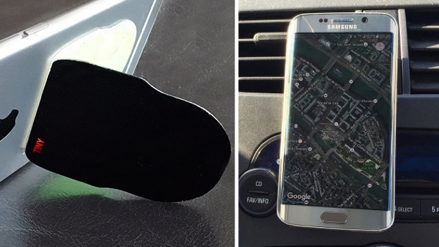 車載ホルダーにもなる!? シール型スマホスタンドが万能すぎてヤバい