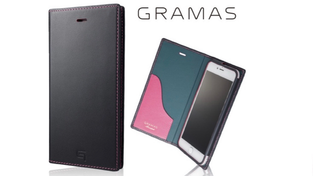 [数量限定モデル]GRAMAS フルレザー手帳型ケース