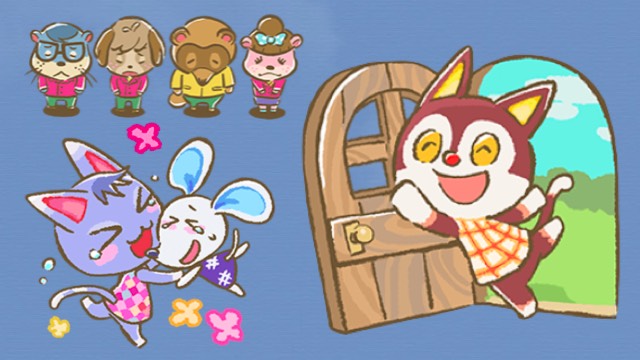 『どうぶつの森』15周年のLINEスタンプが登場!