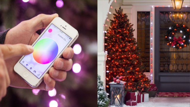 クリスマスにぴったり! スマホで自由に色を変えられる電飾でツリーを飾ろう! 