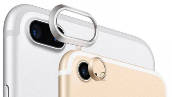 iPhone 7の飛び出たカメラレンズを傷から守るリングが登場!