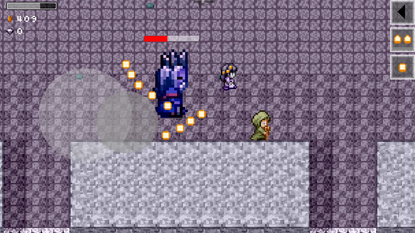 【1,200円→無料】お爺ちゃんを操作して敵を倒すシューティングRPG『8BitWizard』