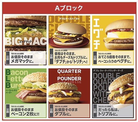 大好きなハンバーガーに清き一票を! マクドナルド総選挙がいよいよスタート!