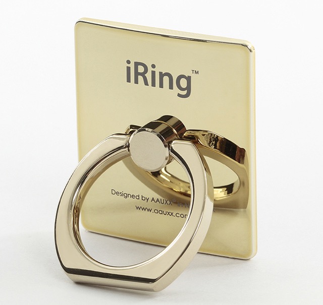 スマホ落下防止の『iRing(アイリング)』に高級感のある限定カラーが登場