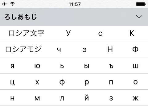 iPhoneで旧仮名やロシア・ギリシャ文字を入力する方法