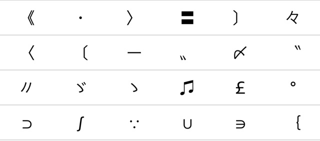 iPhoneで特殊な記号を入力する方法