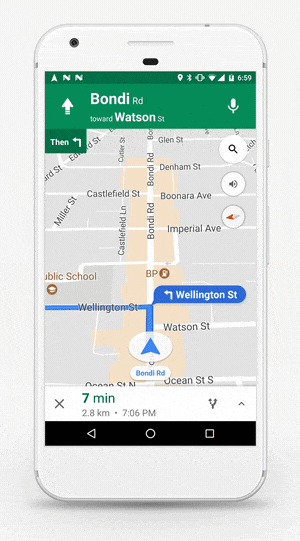 【Googleマップ（グーグルマップ）新機能】現在地や移動状況を（ナビゲーション）リアルタイム共有できるようになる！