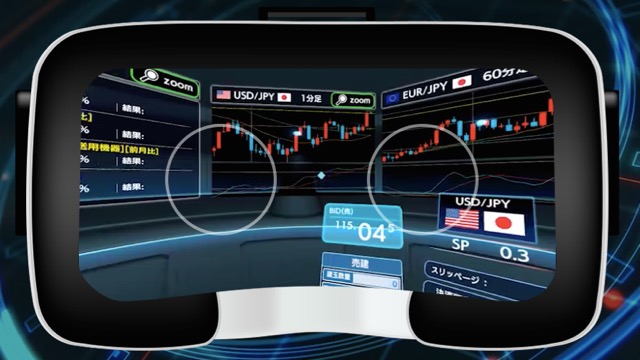 【業界初】VRアプリでFXトレードが可能な時代到来