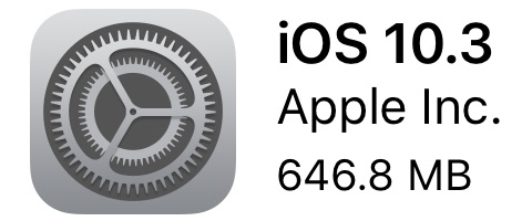 『iOS 10.3』正式公開、アップデート前にバックアップを忘れずに