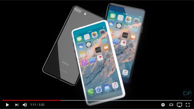 これがiPhone 8、その姿を予想したCG動画