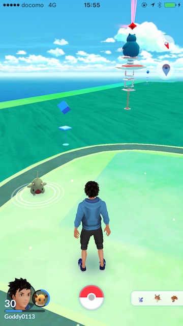 ポケモンGOアンノーン浦安舞浜