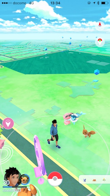 ポケモンGOアンノーン浦安舞浜