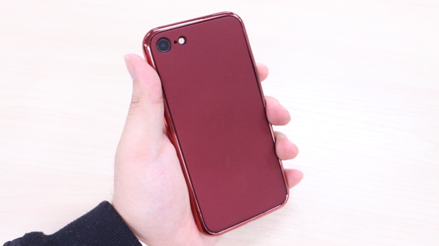 iPhoneの見た目をガラッと変えるフルカバーケースに限定色登場! Monolith7 モノリスセブン iPhone7フルカバーケース iPhone 7 (PRODUCT)RED 赤いiPhone