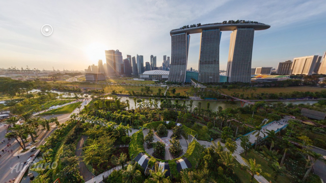 世界中の都市を空から360度見渡せる写真アプリ『AirPano City Book』