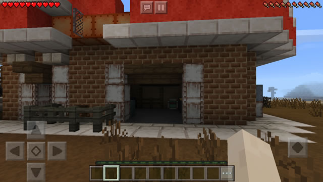 【マイクラPE】Falloutスキンと音楽が登場03