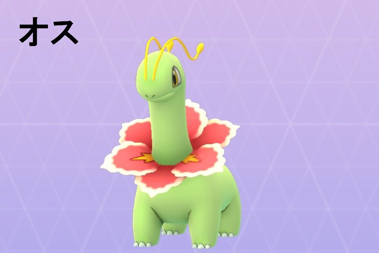 ポケモンgoメガニウムオス