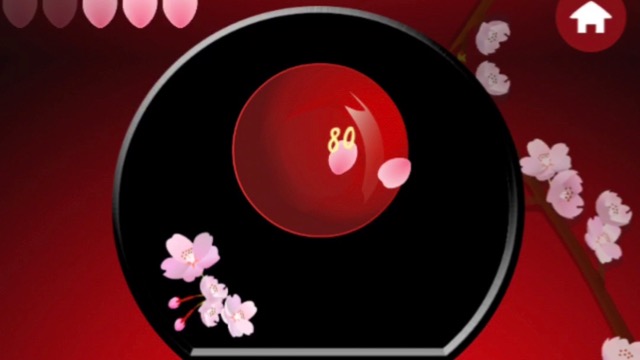桜を使った無料スマホゲームアプリ「桜ひらりん」のレビュー 6