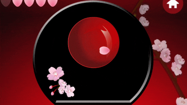 桜を使った無料スマホゲームアプリ「桜ひらりん」のレビュー