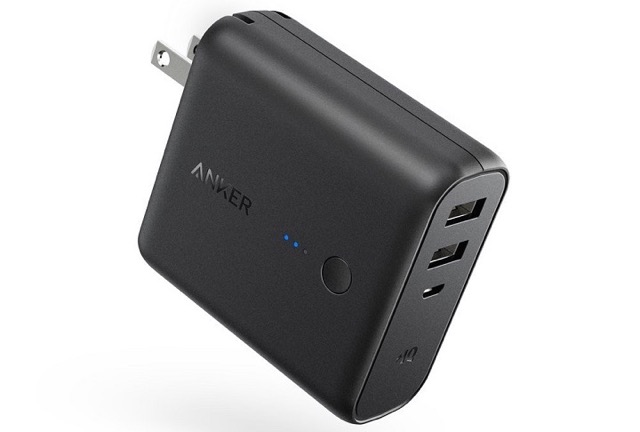 モバイルバッテリーとUSB急速充電器が1つになってかなり便利に