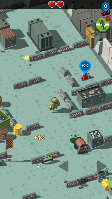 新作・無料スマホゲームアプリ「Bomb Hunters（ボム ハンターズ）」爆弾を解除するパズル要素ありのカジュアルアクションゲームのレビュー 3