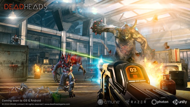 新作・無料スマホゲームアプリ「Deadheads（デッドヘッズ）」、マルチもシングルもある美麗グラフィックのSF（Sci-Fi）FPSのレビュー 1