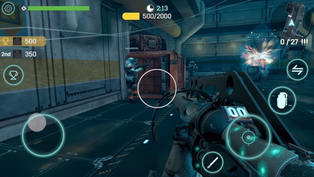 新作・無料スマホゲームアプリ「Deadheads（デッドヘッズ）」、マルチもシングルもある美麗グラフィックのSF（Sci-Fi）FPSのレビュー 10
