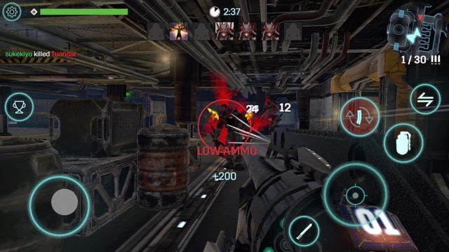 新作・無料スマホゲームアプリ「Deadheads（デッドヘッズ）」、マルチもシングルもある美麗グラフィックのSF（Sci-Fi）FPSのレビュー 13