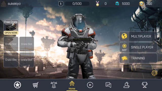 新作・無料スマホゲームアプリ「Deadheads（デッドヘッズ）」、マルチもシングルもある美麗グラフィックのSF（Sci-Fi）FPSのレビュー 2