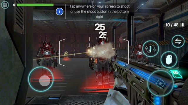 新作・無料スマホゲームアプリ「Deadheads（デッドヘッズ）」、マルチもシングルもある美麗グラフィックのSF（Sci-Fi）FPSのレビュー 3