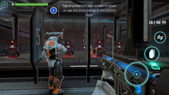 新作・無料スマホゲームアプリ「Deadheads（デッドヘッズ）」、マルチもシングルもある美麗グラフィックのSF（Sci-Fi）FPSのレビュー 5