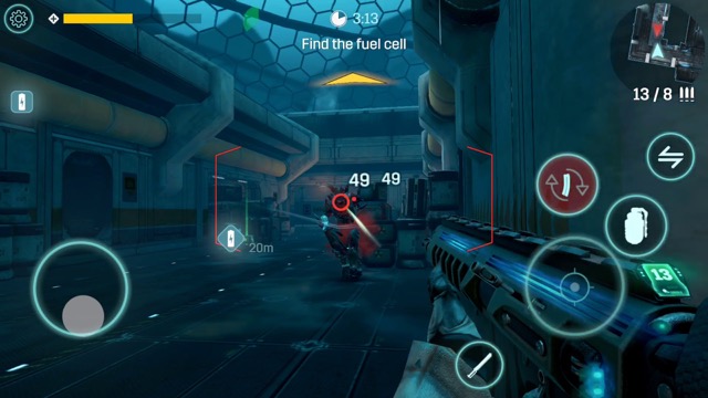 新作・無料スマホゲームアプリ「Deadheads（デッドヘッズ）」、マルチもシングルもある美麗グラフィックのSF（Sci-Fi）FPSのレビュー 6