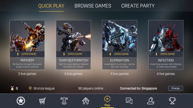 新作・無料スマホゲームアプリ「Deadheads（デッドヘッズ）」、マルチもシングルもある美麗グラフィックのSF（Sci-Fi）FPSのレビュー 9