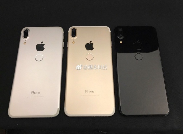 Touch IDを背面に搭載した「iPhone 8」が流出