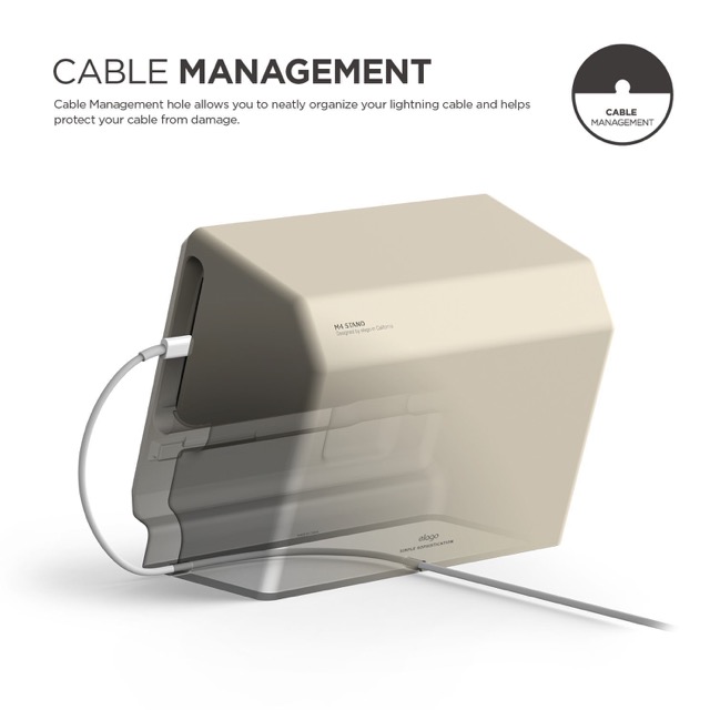iPhoneがオールドMac風に変身! オシャレな充電スタンド『M4 STAND』