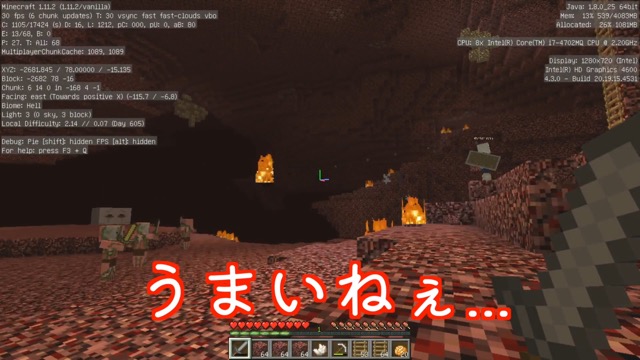 マイクラ マインクラフト むらクラ ハシゴの降り方 登り方- 8