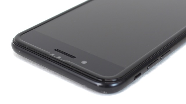 フチが割れないTPUフレーム付きiPhone用強化ガラス