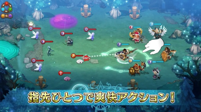 ひっぱってぶつけるアクションRPG『フィンガーナイツクロス』事前登録開始! 