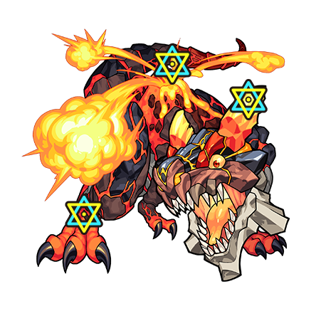 モンスト ボルカノザウラー