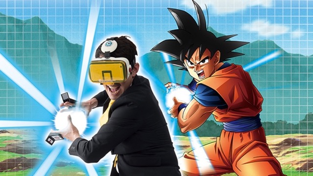 リアルにかめはめ波が撃てる! ドラゴンボールの世界に入り込めるVRゴーグルがワクワクすっぞ!