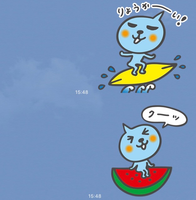 「Qoo（クー）」のLINEスタンプ（ラインスタンプ）を無料でダウンロードする方法。