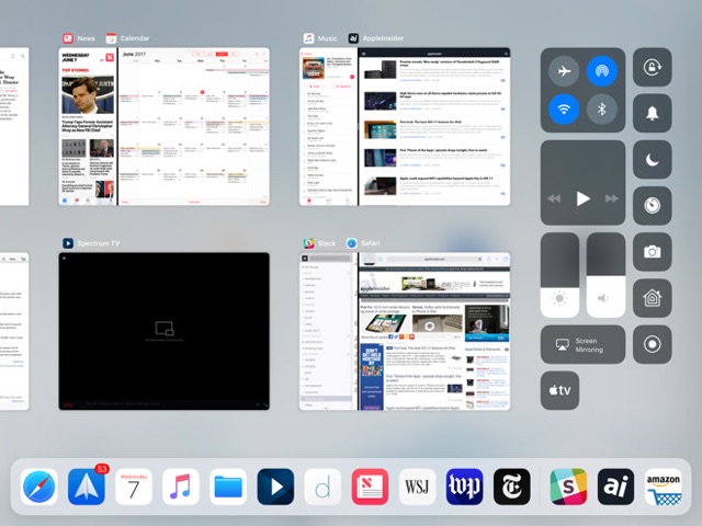 【iOS 11】iPadで4アプリ同時利用もできる