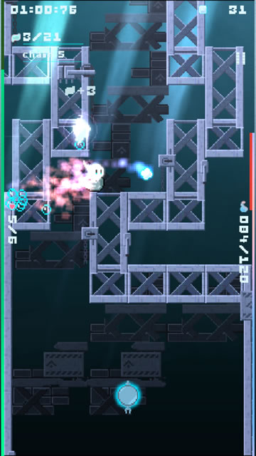 【新作アプリレビュー】海底に沈む落下アクション『in:dark - インダーク』16
