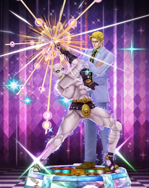 無料スマホゲームアプリ「ジョジョの奇妙な冒険 ダイヤモンドレコーズ」の最新ガシャ(ガチャ)・最新情報・最新イベントの詳細情報、吉良吉影のステータス、シアーハートアタックのステータス、イベントクエスト「日常に忍び寄る闇」の詳細 2