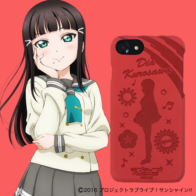 『ラブライブ！サンシャイン!! レザーケース for iPhone 7/6s/6』の先行予約開始!