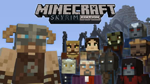 【マイクラPE】大型アプデでマーケットプレイス登場! Skyrimマッシュアップも