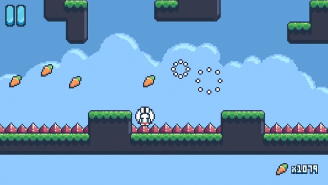 新作・無料スマホゲームアプリ「Yeah Bunny!」難しい・激ムズ・死にゲーのアクションゲーム 11