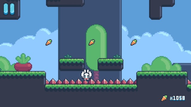 新作・無料スマホゲームアプリ「Yeah Bunny!」難しい・激ムズ・死にゲーのアクションゲーム 7