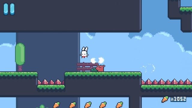 新作・無料スマホゲームアプリ「Yeah Bunny!」難しい・激ムズ・死にゲーのアクションゲーム 8