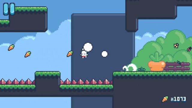 新作・無料スマホゲームアプリ「Yeah Bunny!」難しい・激ムズ・死にゲーのアクションゲーム 9