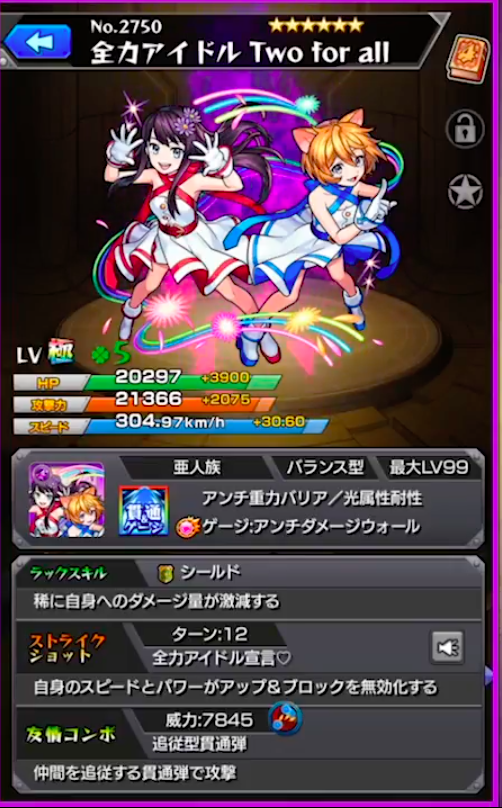 全力アイドル Two for all